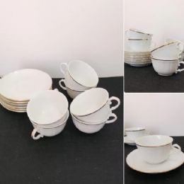 Servizio 6 tazze da tè/cappuccino