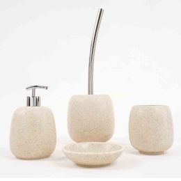 Set accessori bagno Afra Sabbia