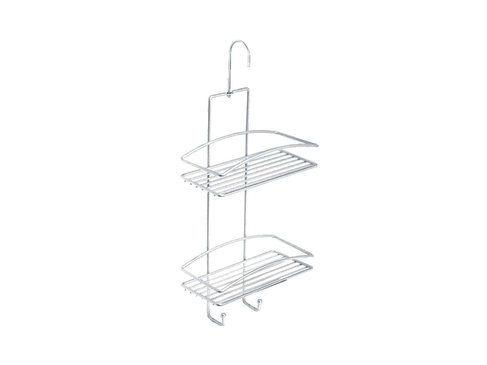 Double shelf bathroom accessories soap holder Shower lock