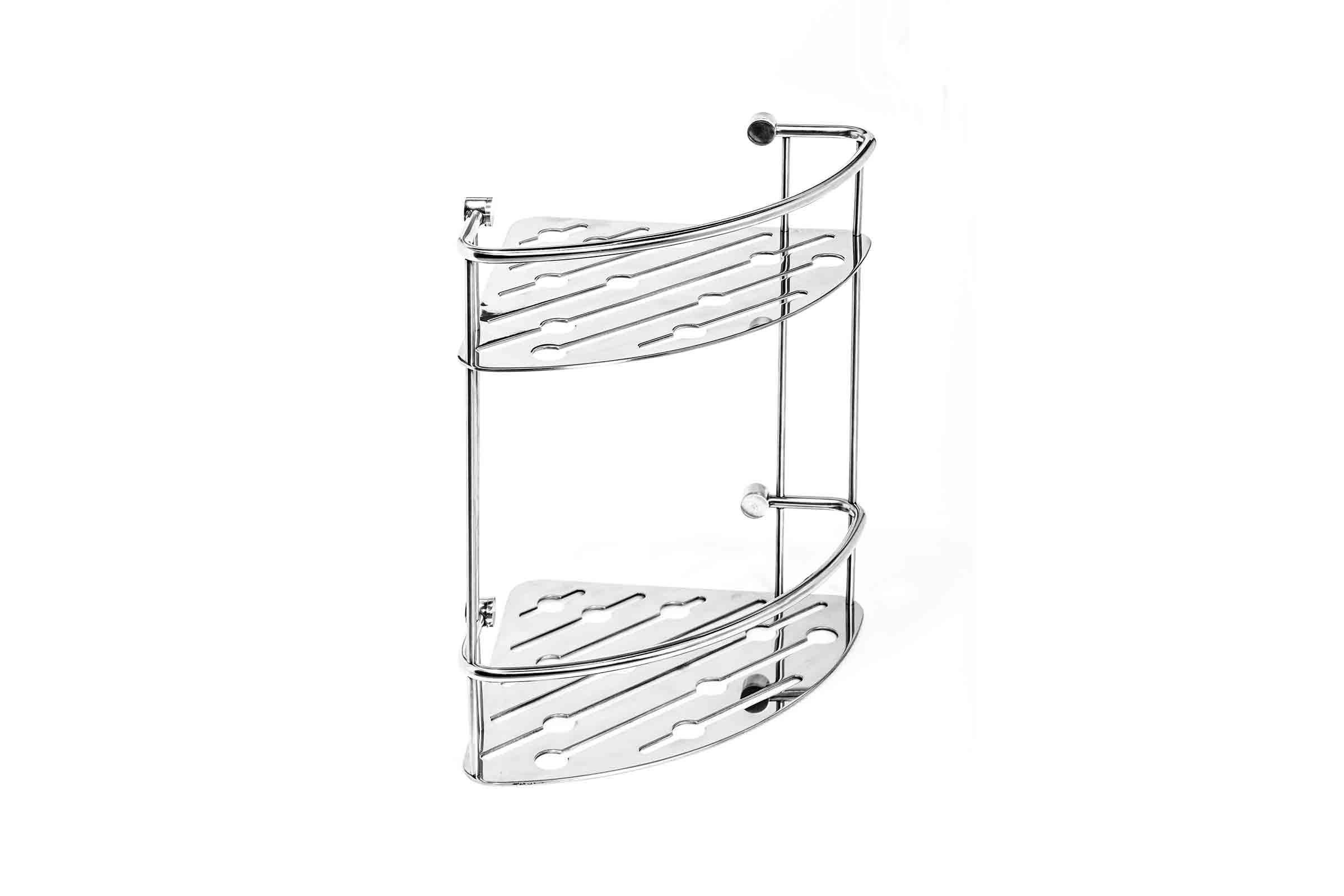 Bathroom accessories shower double corner shelf Thin line