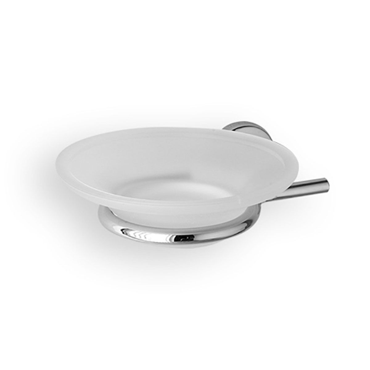 Porta sapone da bagno linea Dance in ottone cromato