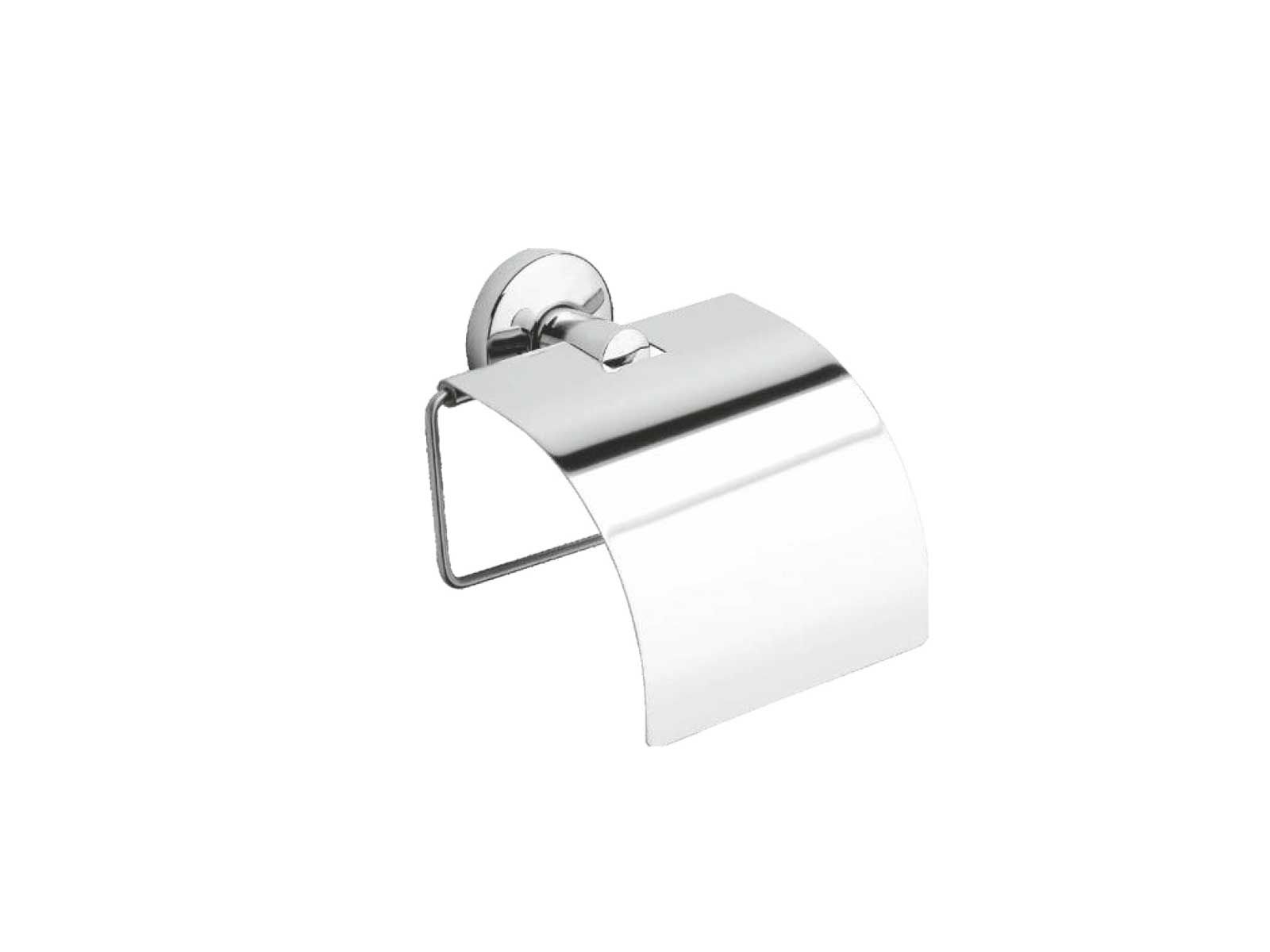 Closed toilet roll holder T-line