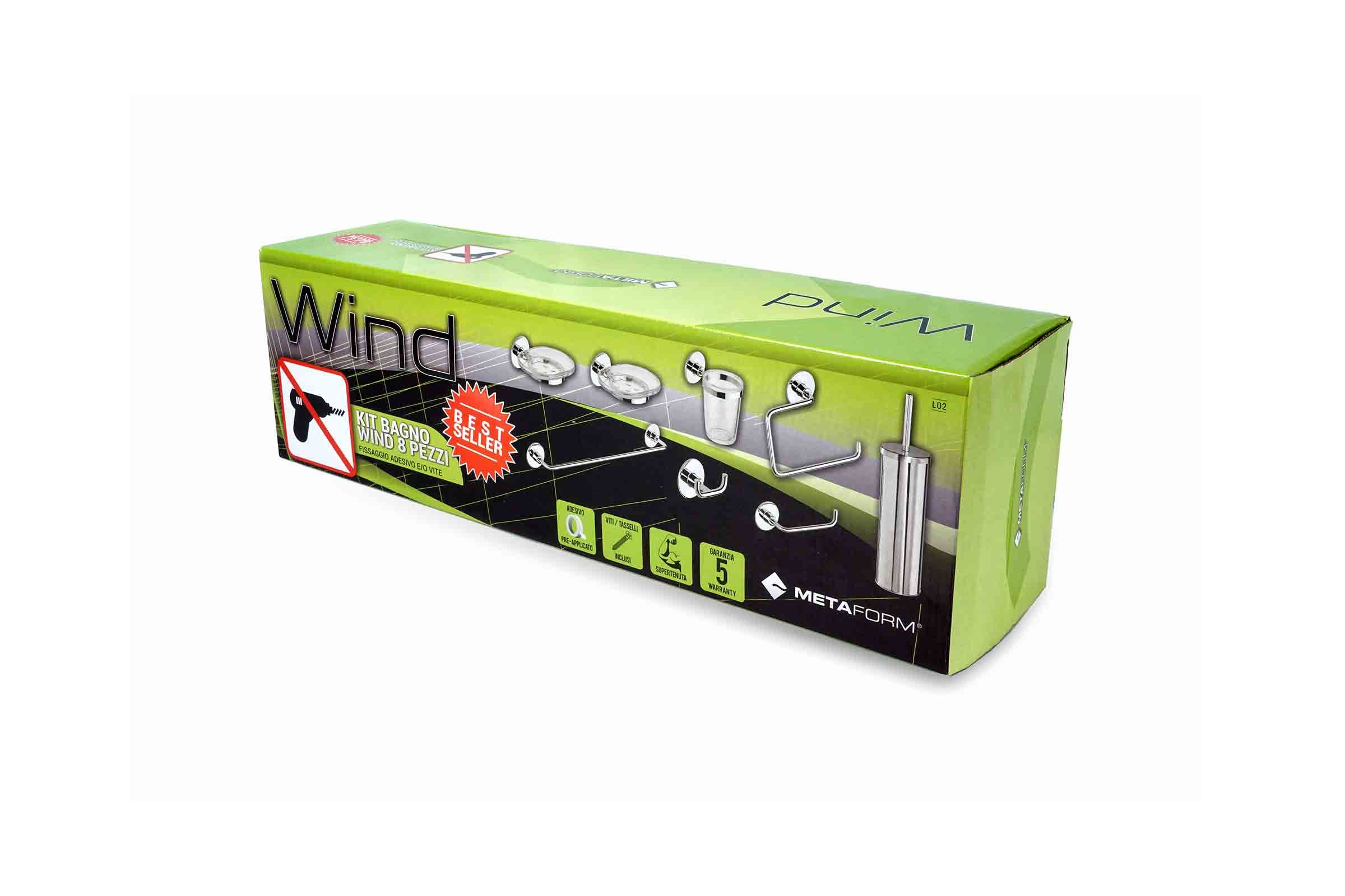 kúpeľňové doplnky kit 8 Wind