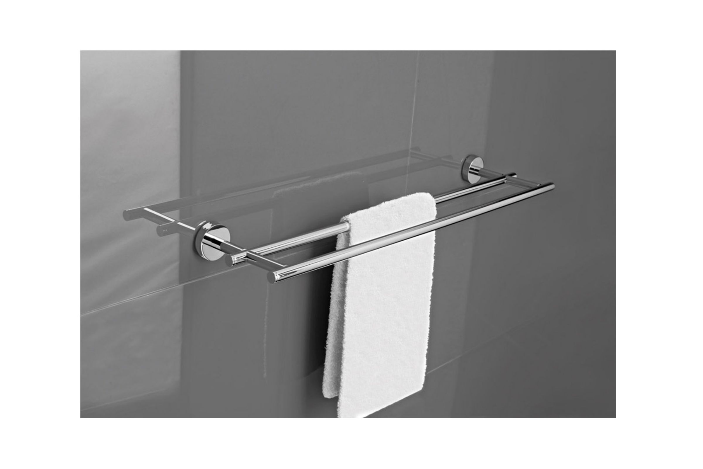 Double plane towel holder Pratica