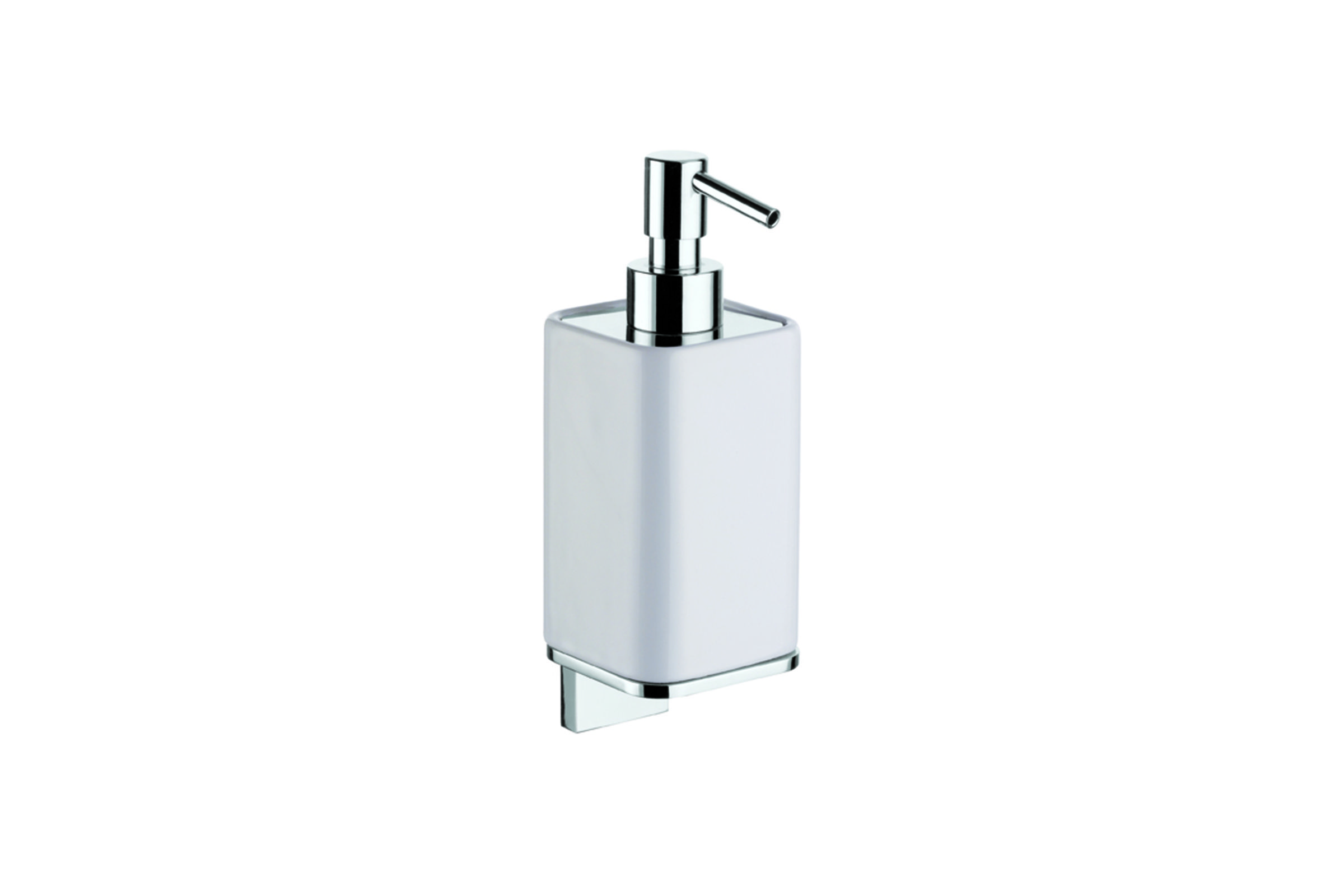 Liquid soap dispenser holder in ceramic AT128