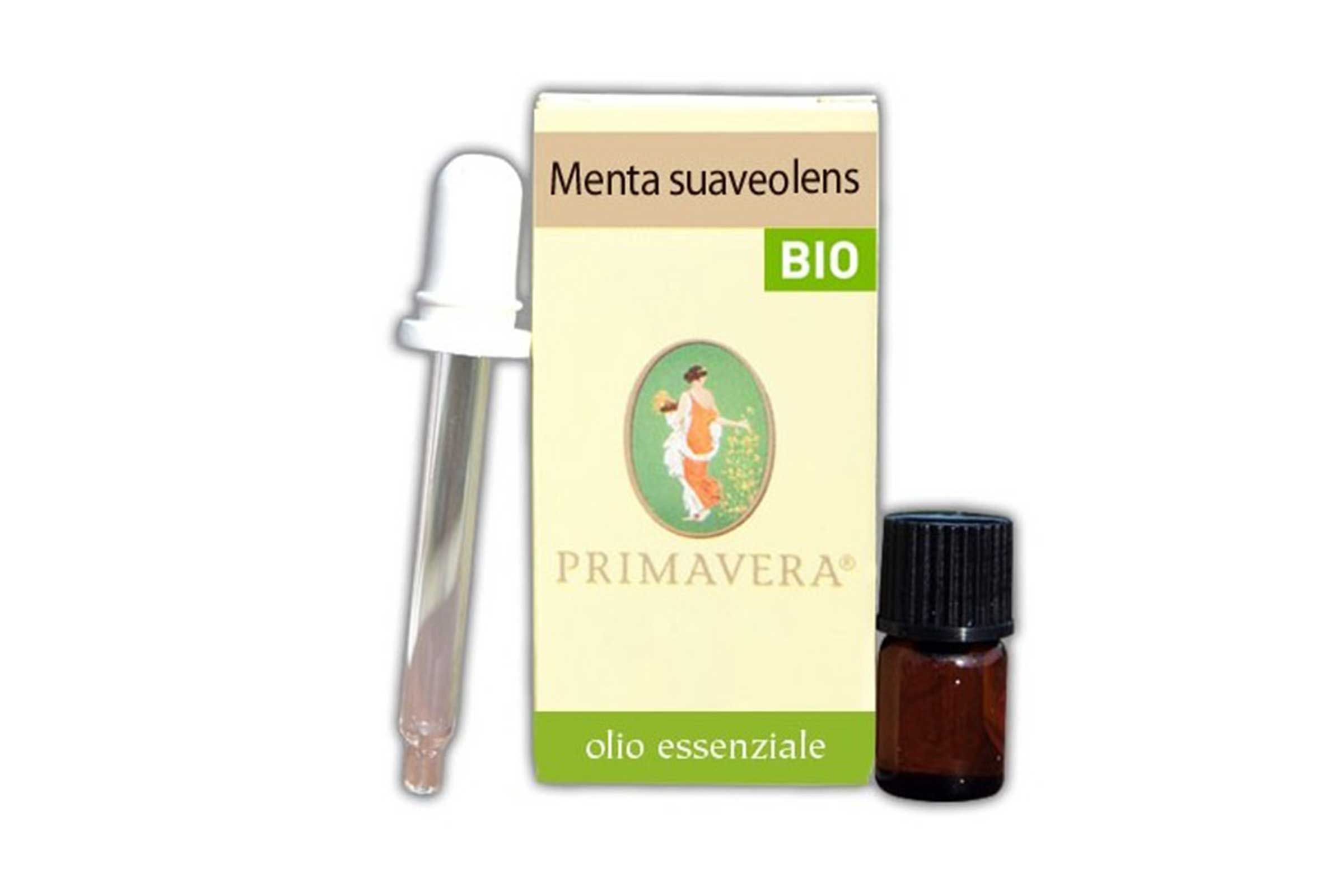 Olio essenziale di menta suaveolens