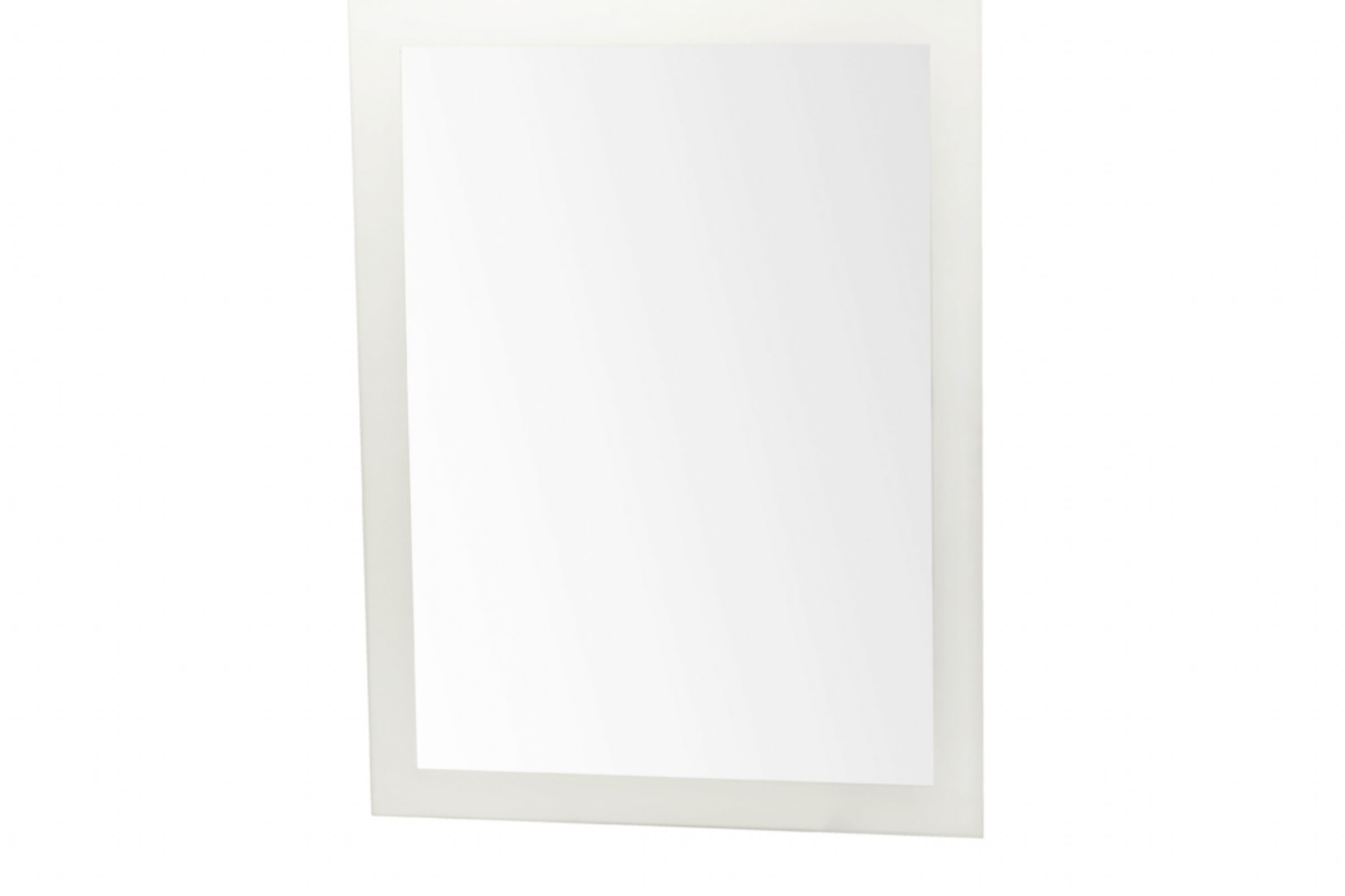Specchio filo lucido con fascia satinata