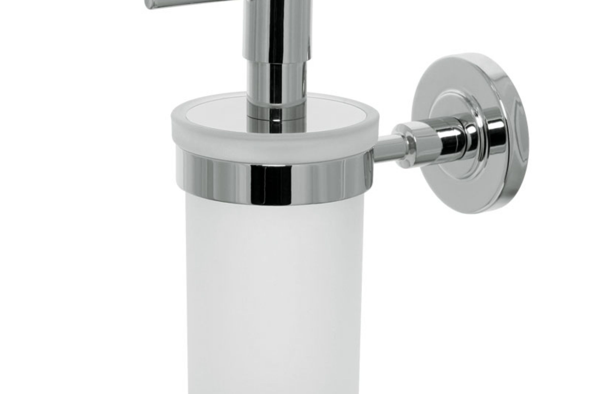 dosatore vetro liquid soap dispenser m. 6,8x12x15,8 IRIDE