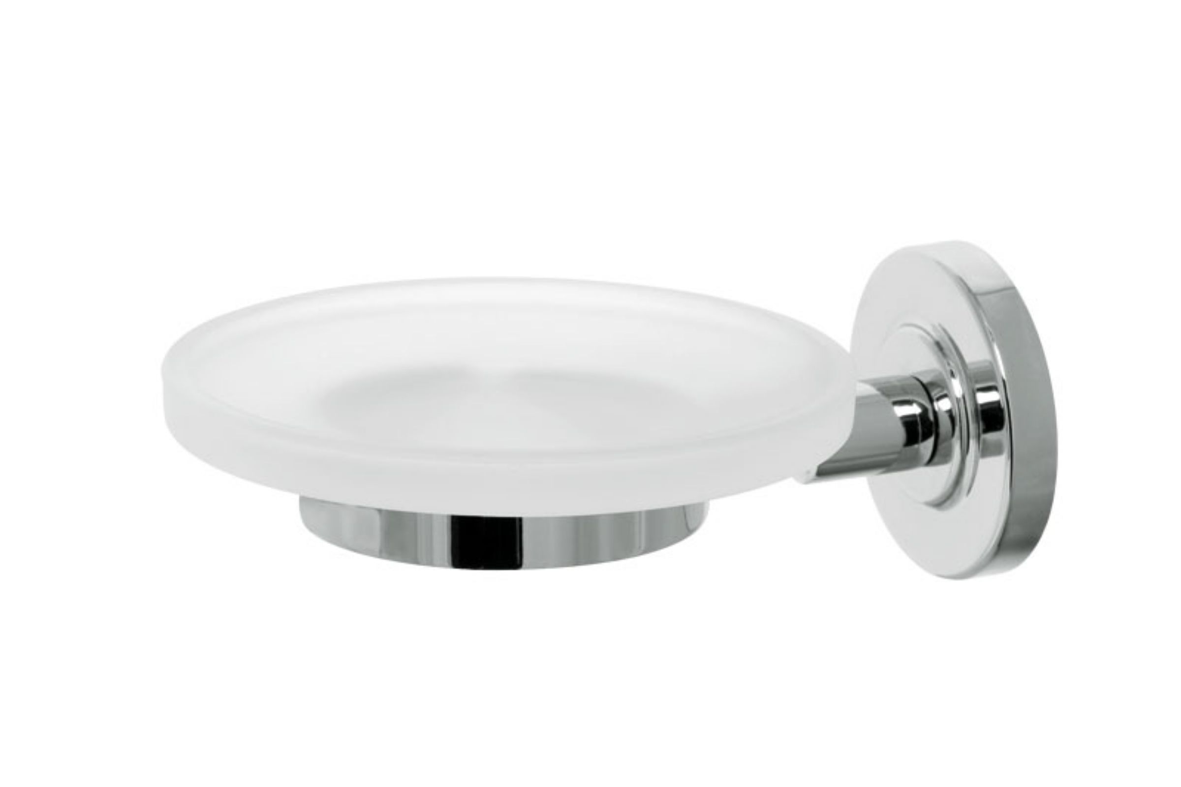porta sapone vetro soap dish in glass cm. 11x14x5,5 IRIDE