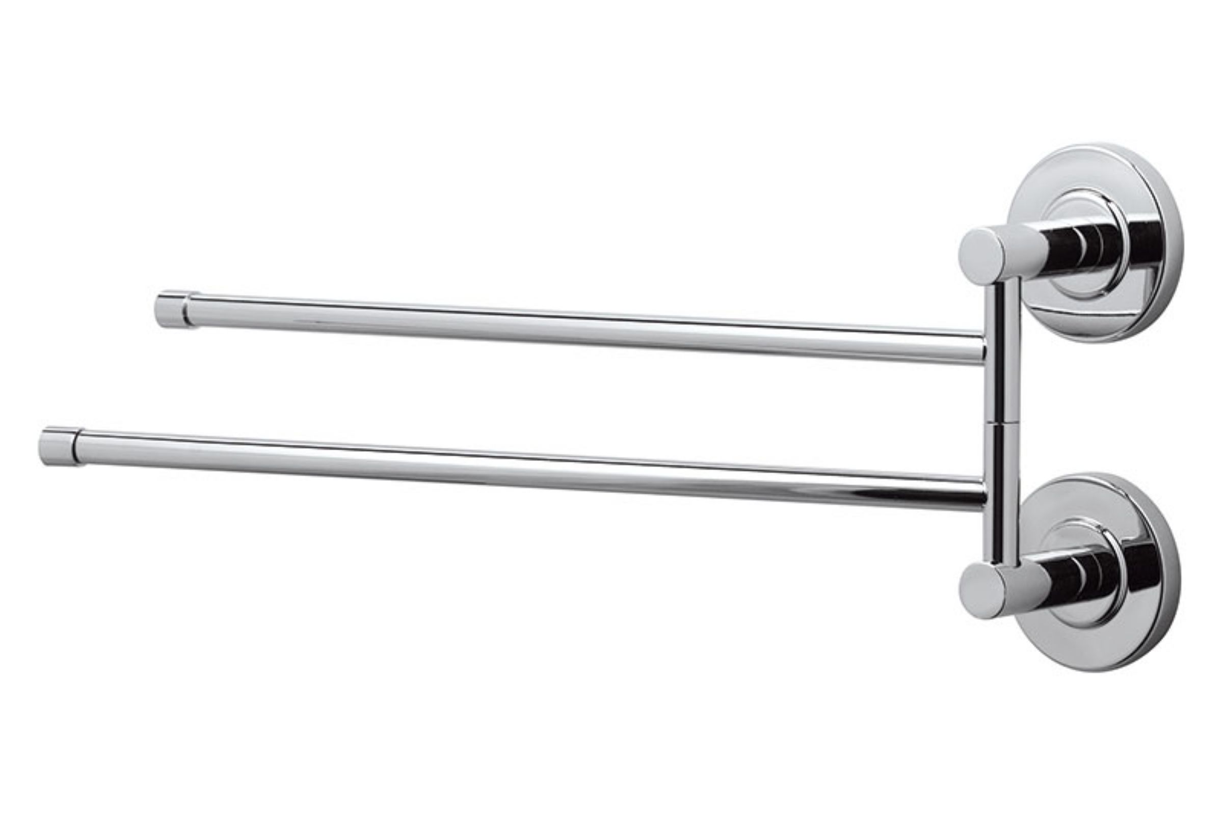 2 porta salviette snodo 2 pivoted towel rails cm. 5,5x35x14,5 IRIDE