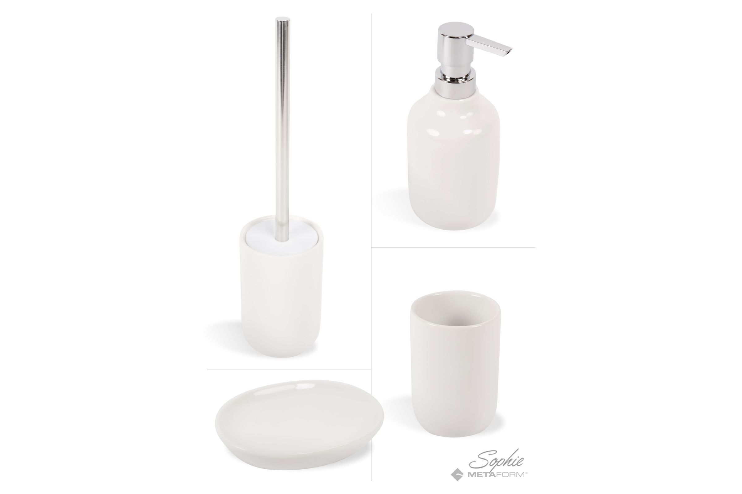 SET ACCESSORI BAGNO DA APPOGGIO SOPHIE