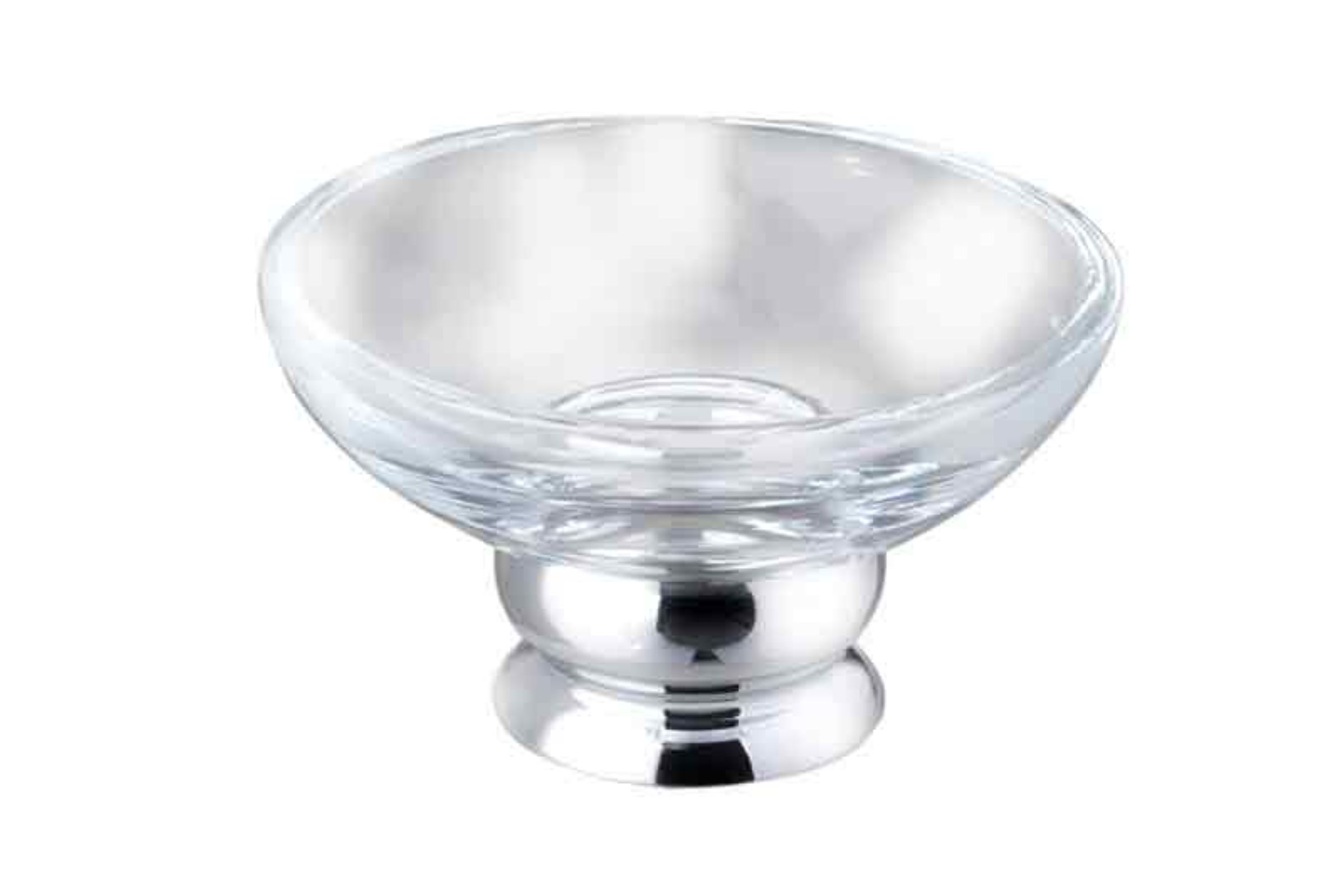 rest standing soap dish in glass pESCI