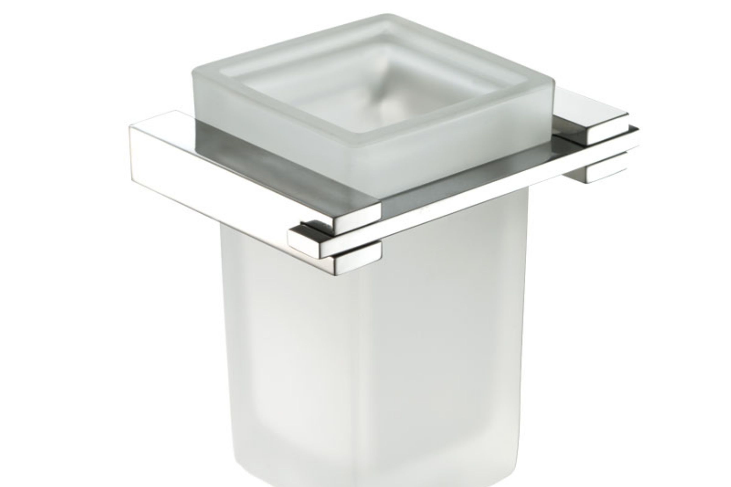 Toothbrush holder in glass MINIMAL