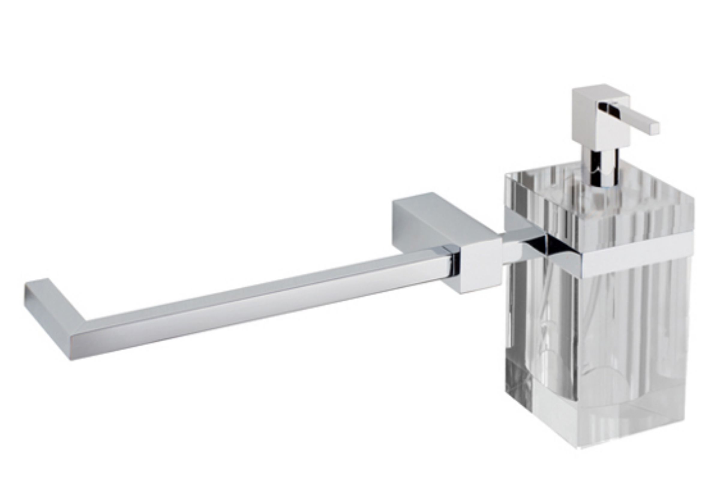 Dosatore plexiglass - porta salviette Dama