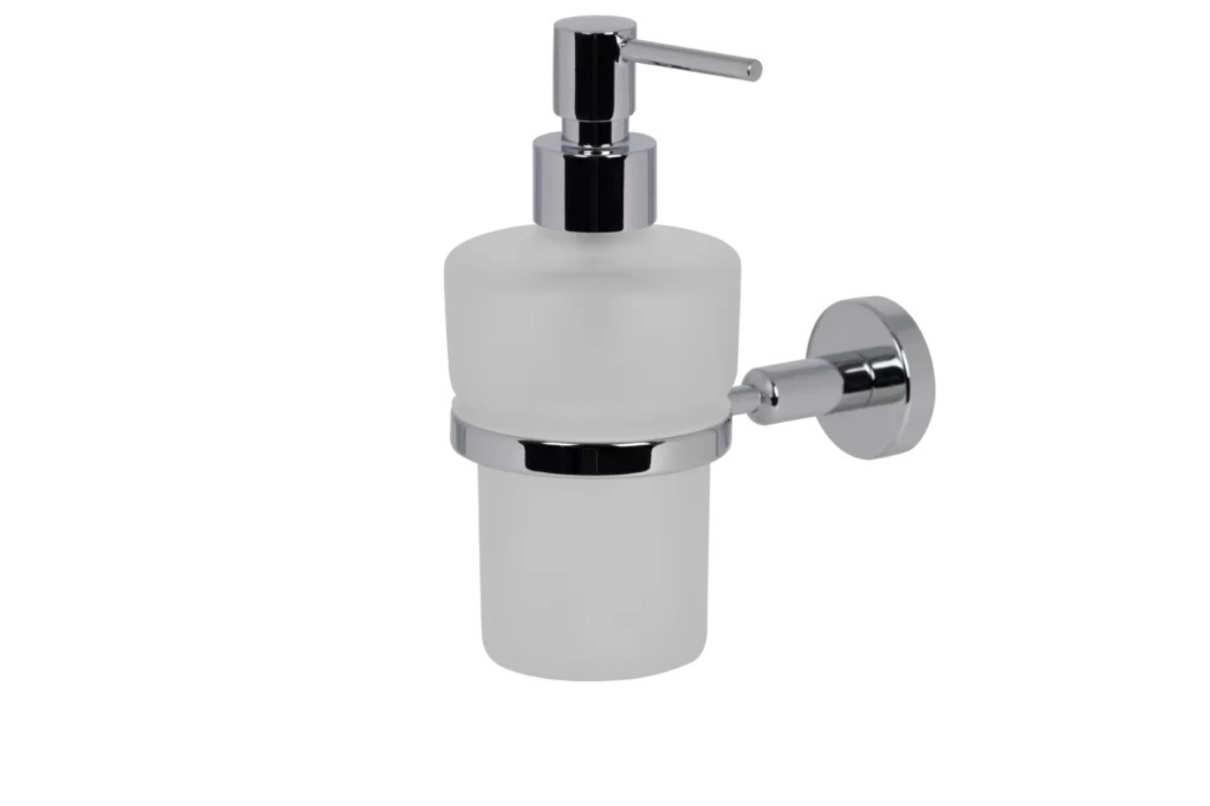 Portadispenser in Cristallo Satinato Slim