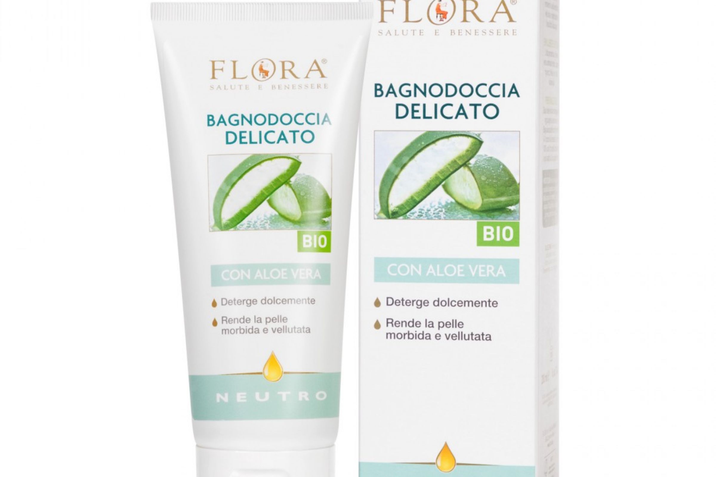 BagnoDoccia Delicato Neutro, 200 ml BIO