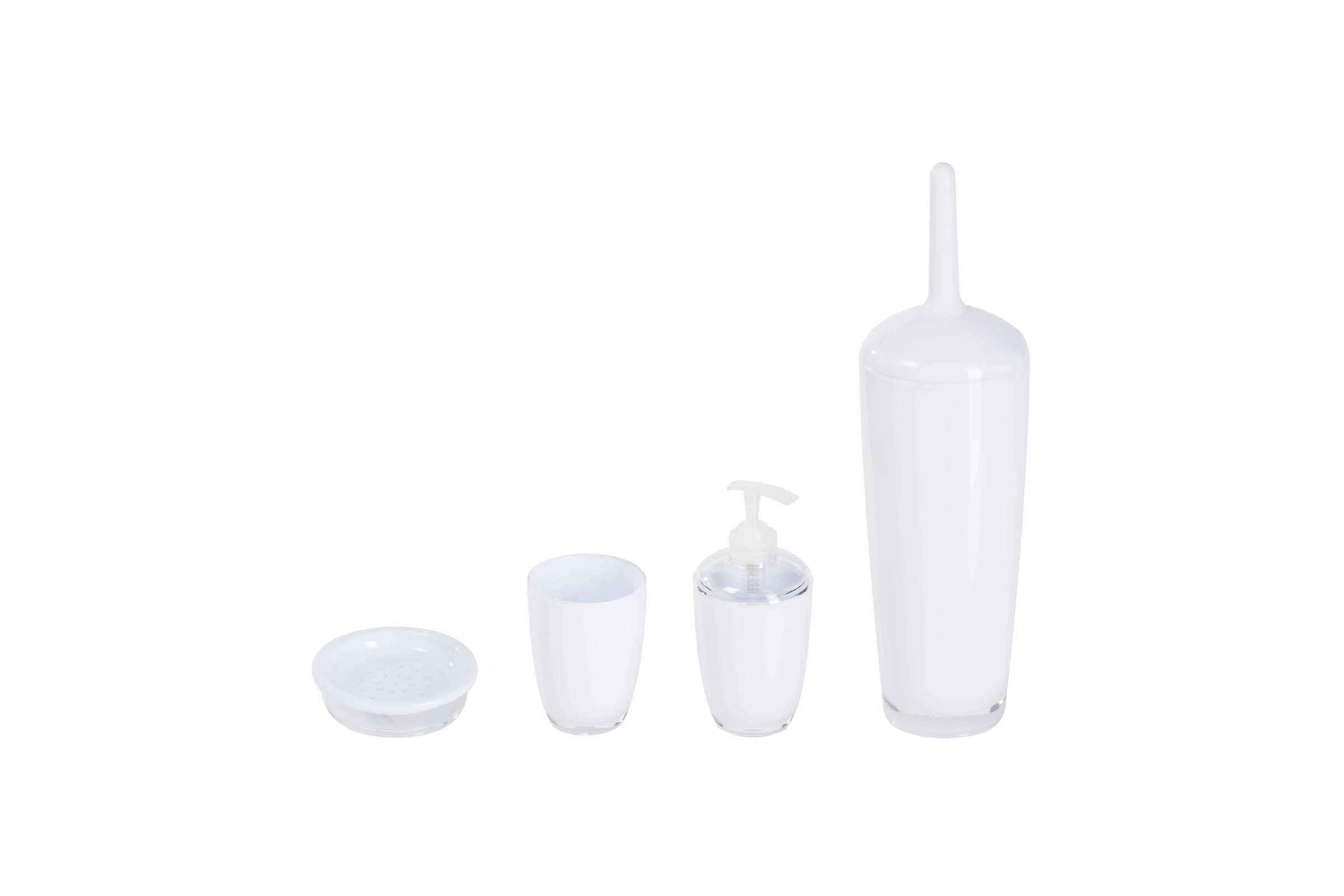 Set accessori bagno Juice Bianco