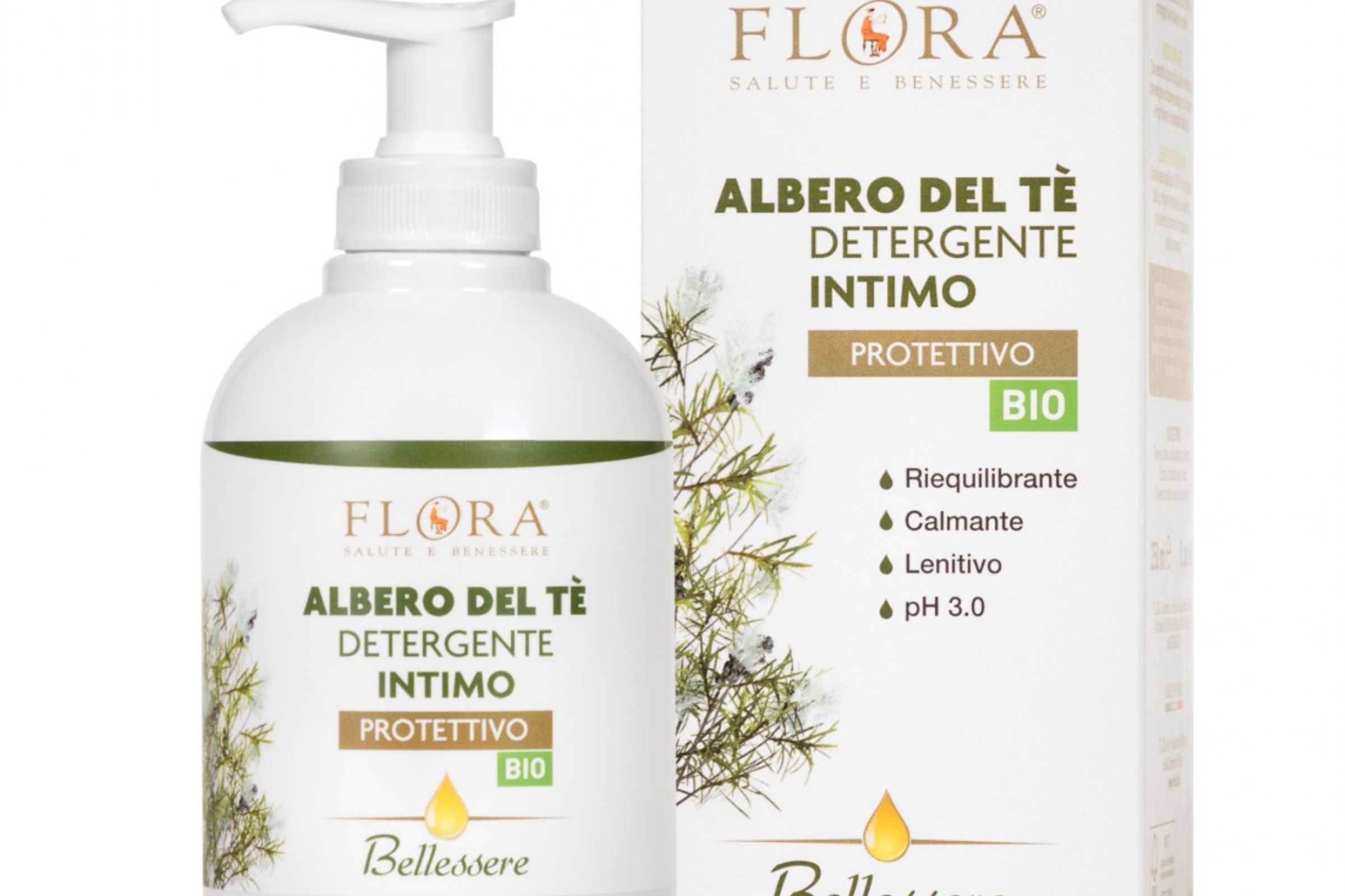 Detergente Intimo Albero del Tè, pH 3.0 - 250 ml