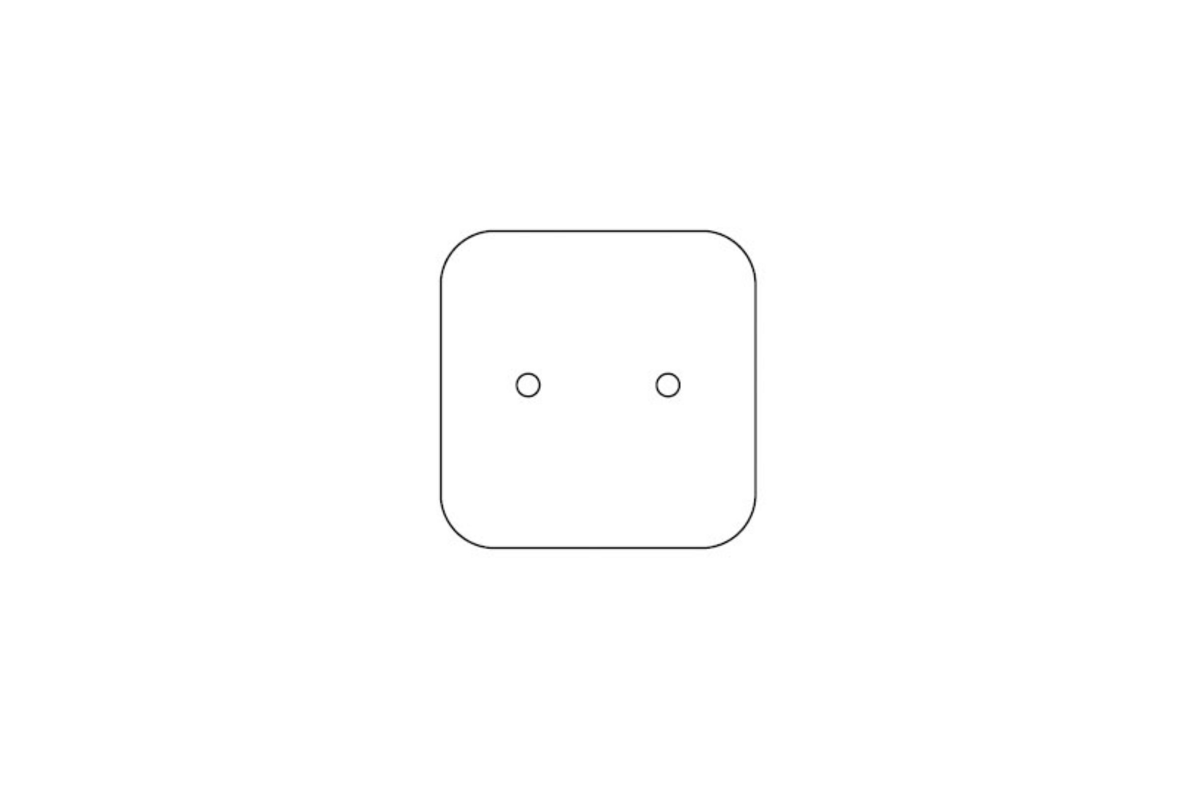 Ricambio basetta plexi per Simple