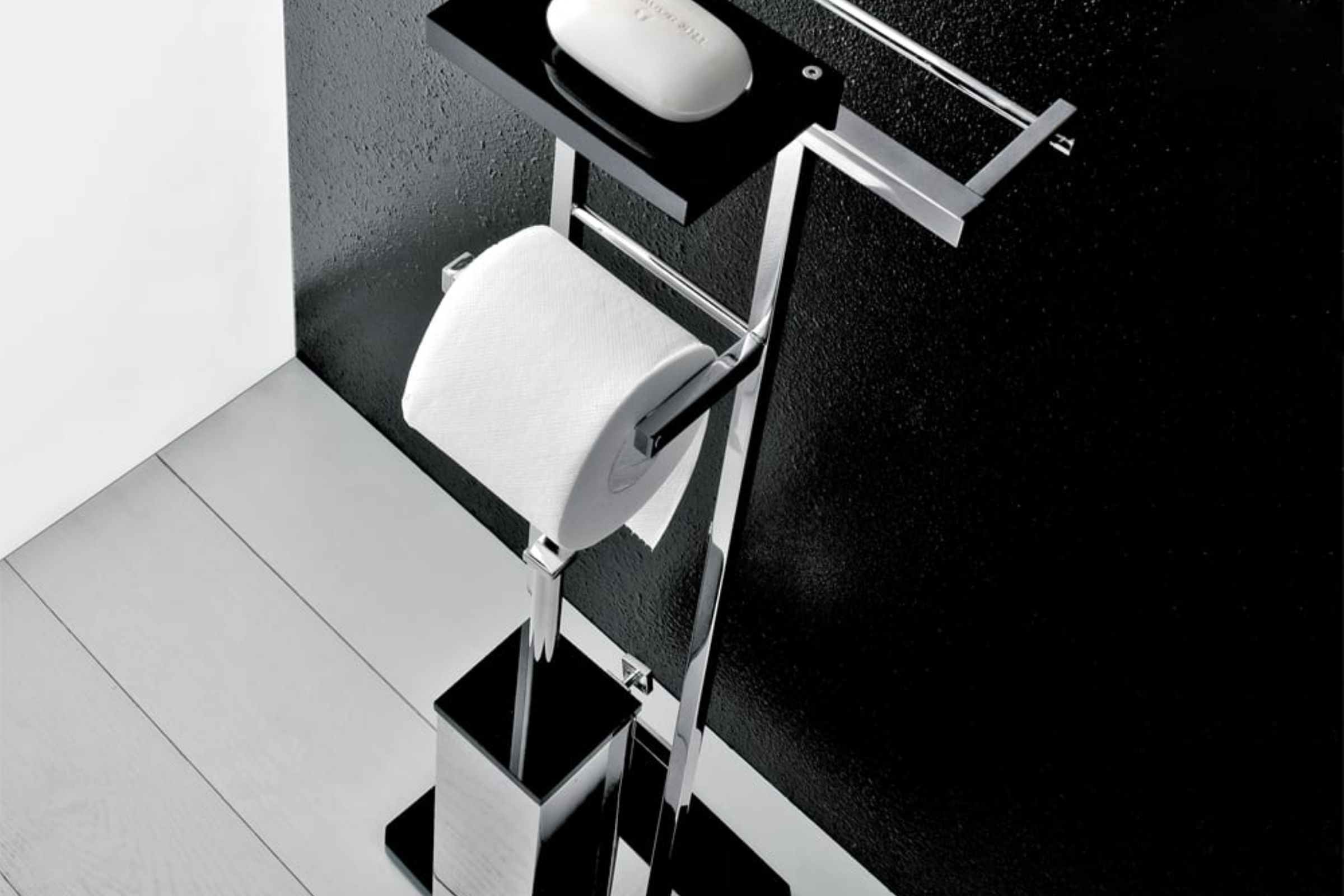 Piantana wc-bidet base plexiglass