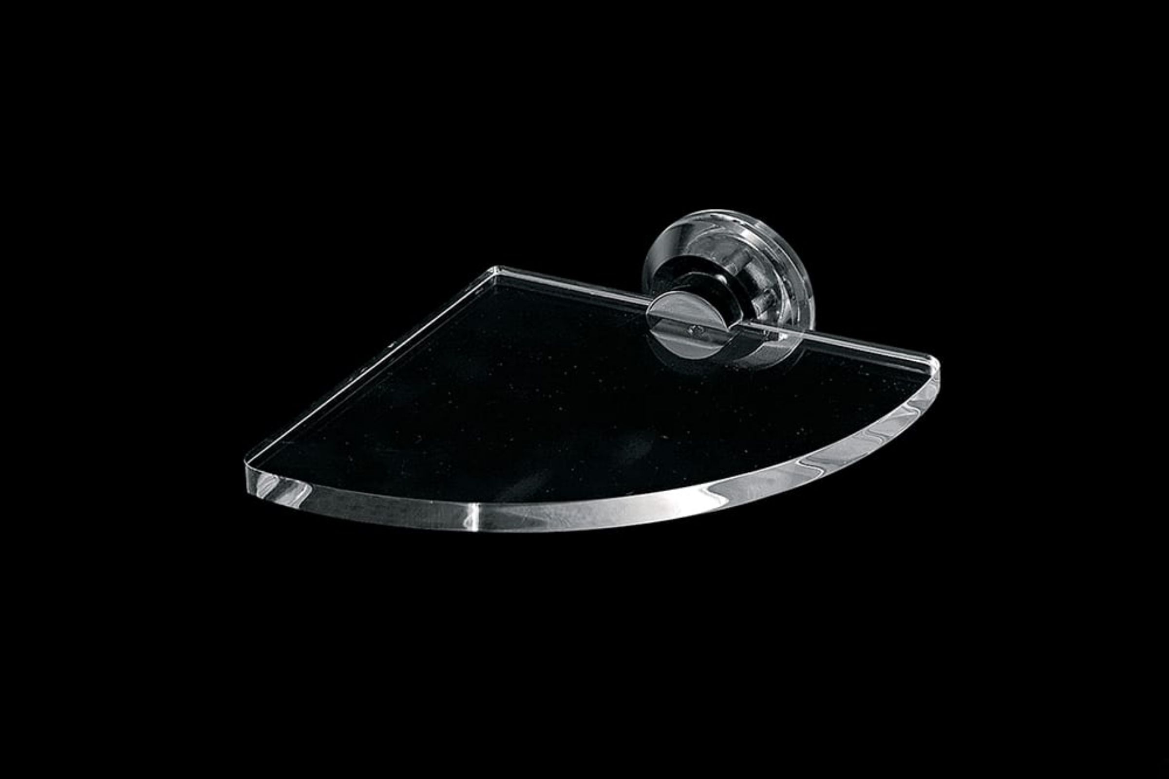 Angolare doccia, base plexiglass Luce
