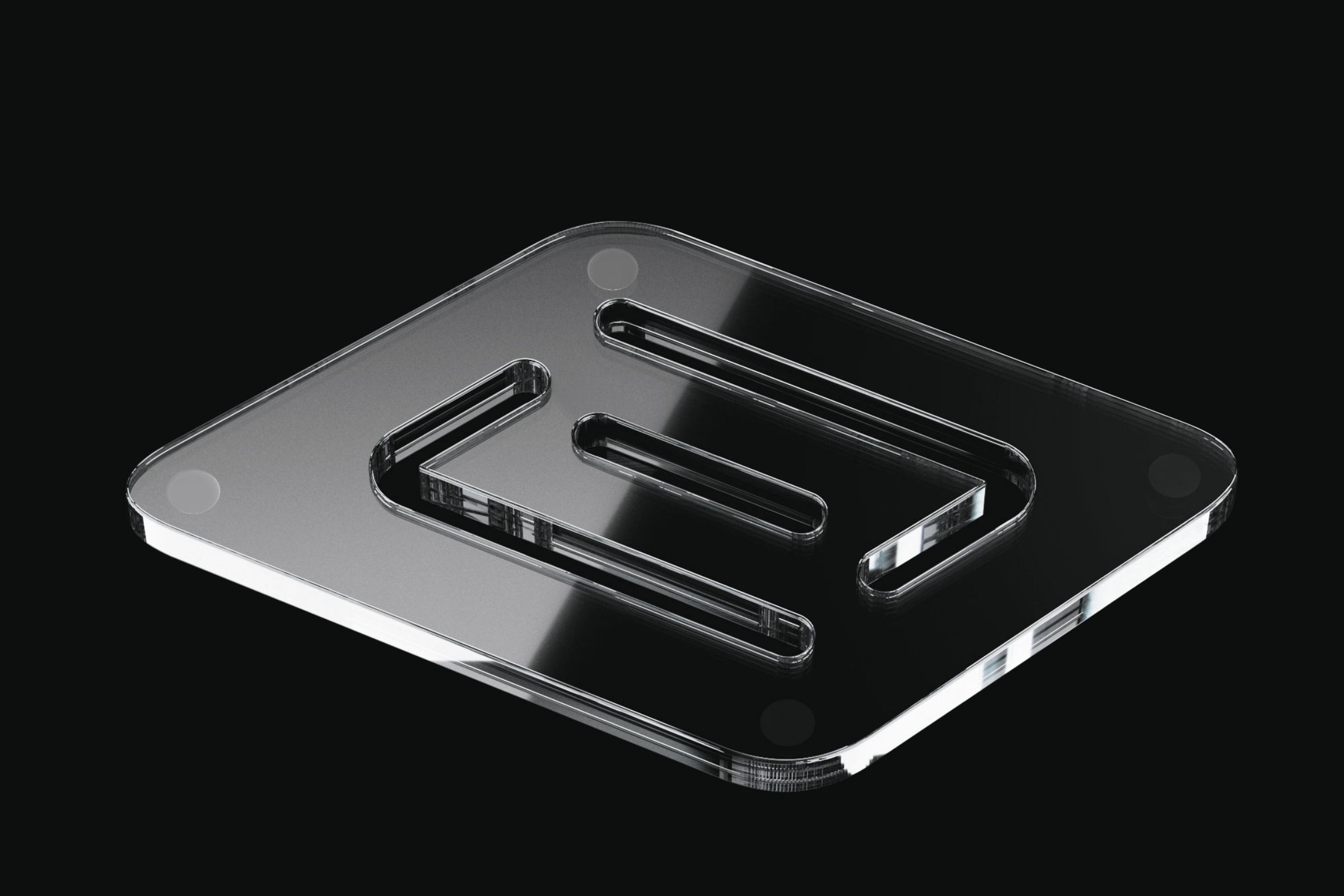 Portasapone da appoggio Flesso plexi