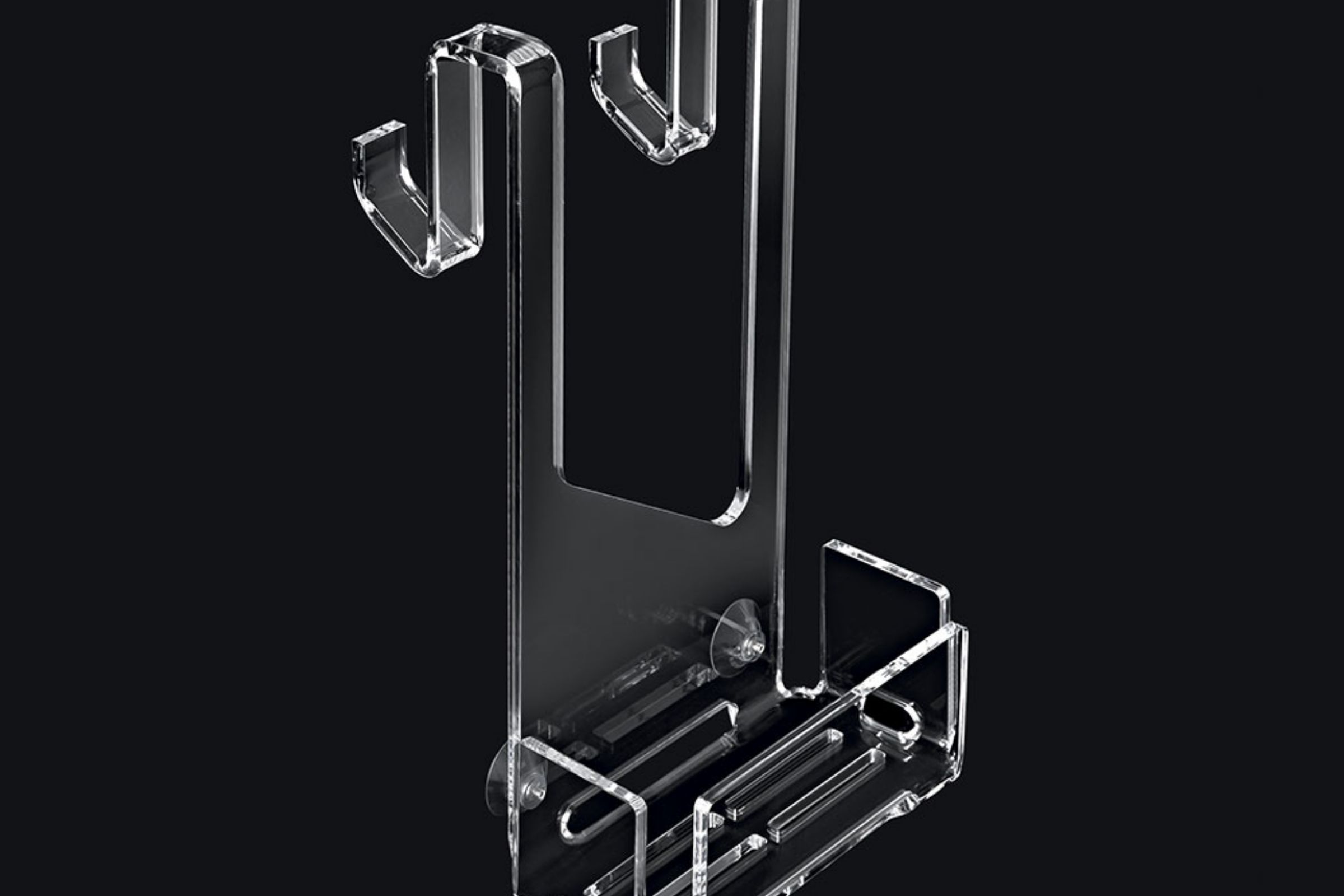 Portaoggetti 1 piano Flesso plexi