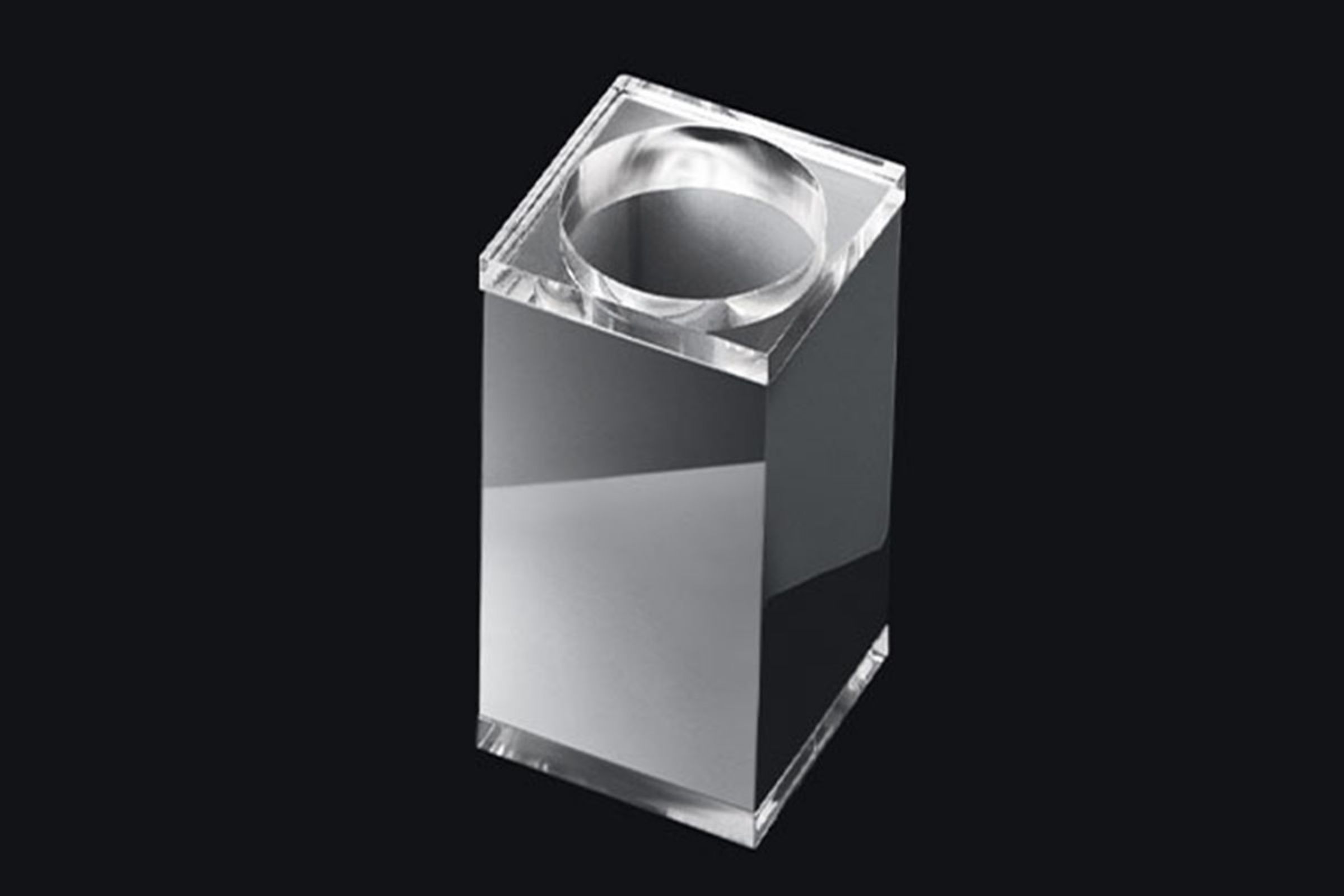 Portaspazzolini da appoggio Flesso metal