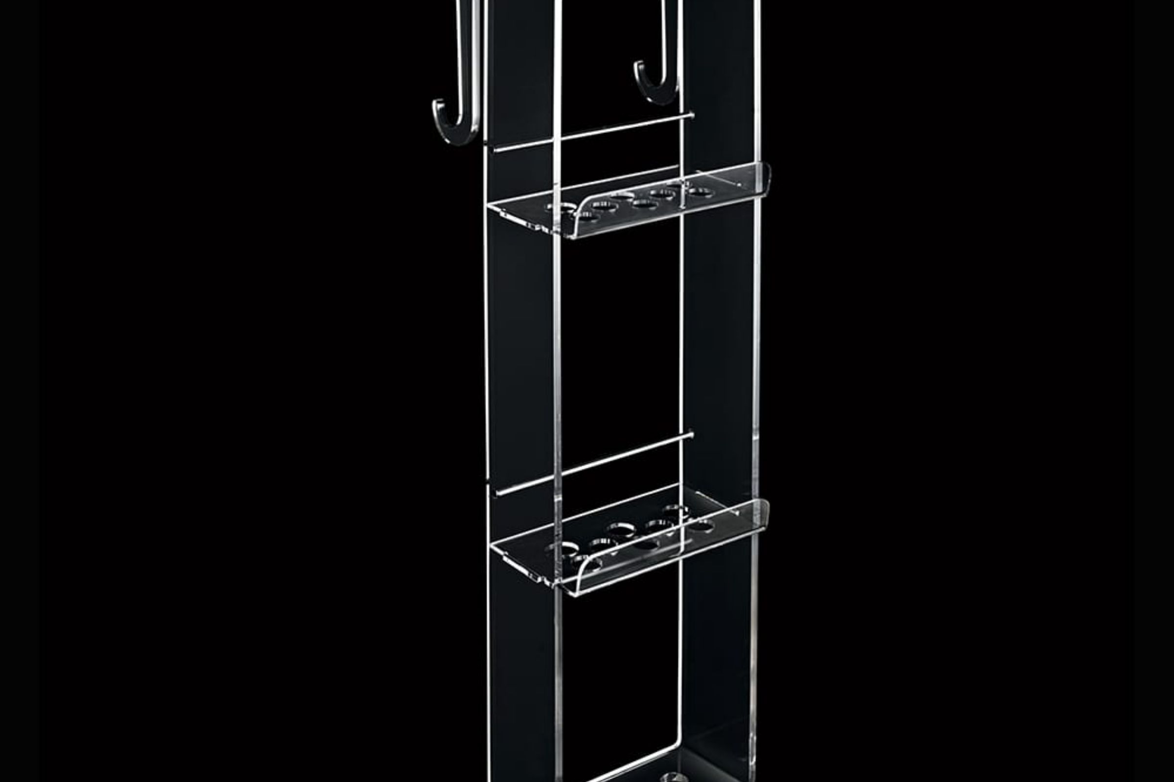 Accessori bagno Portaoggetti 3 piani con gancio