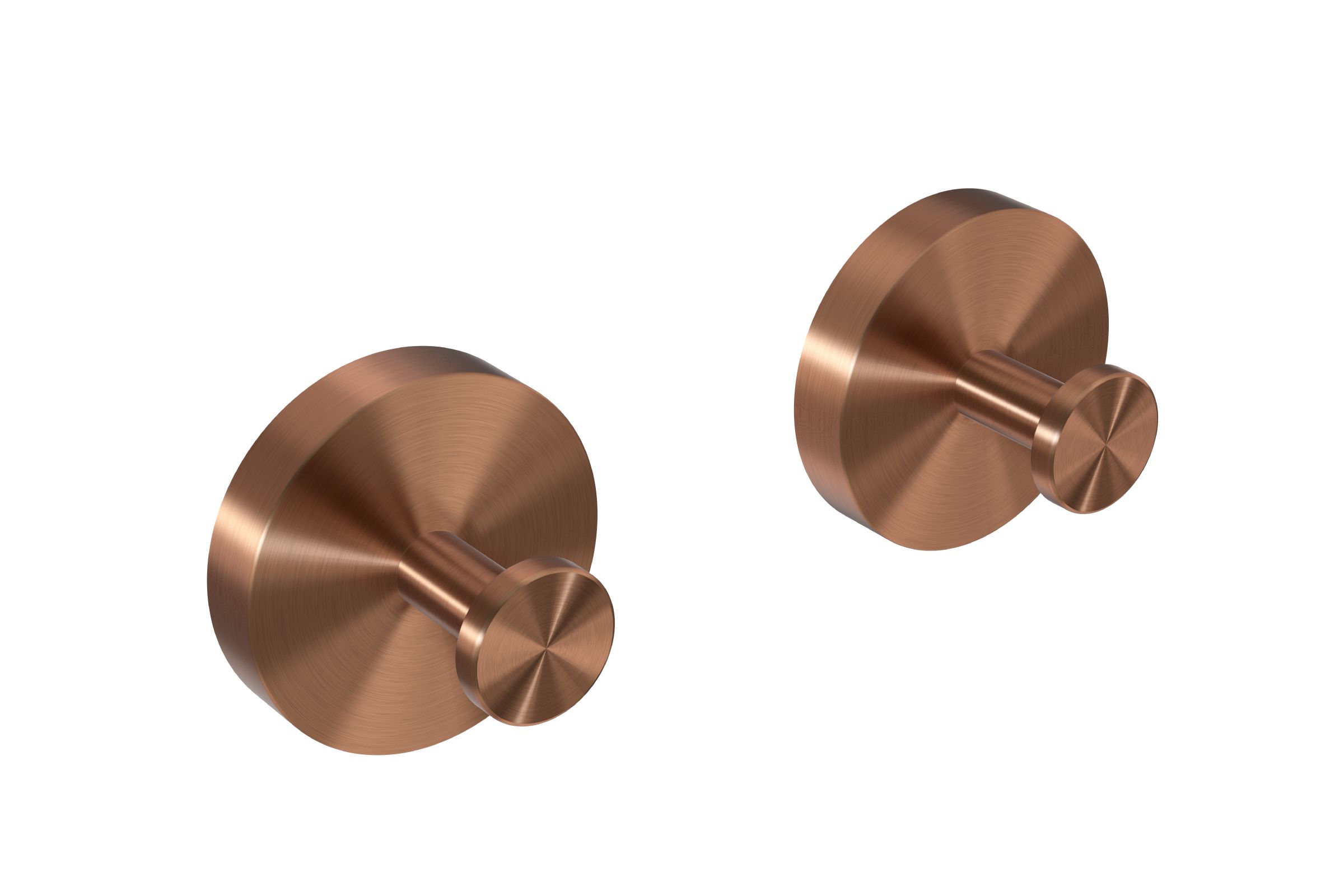 Class PVD rose gold coppia di appendiabito