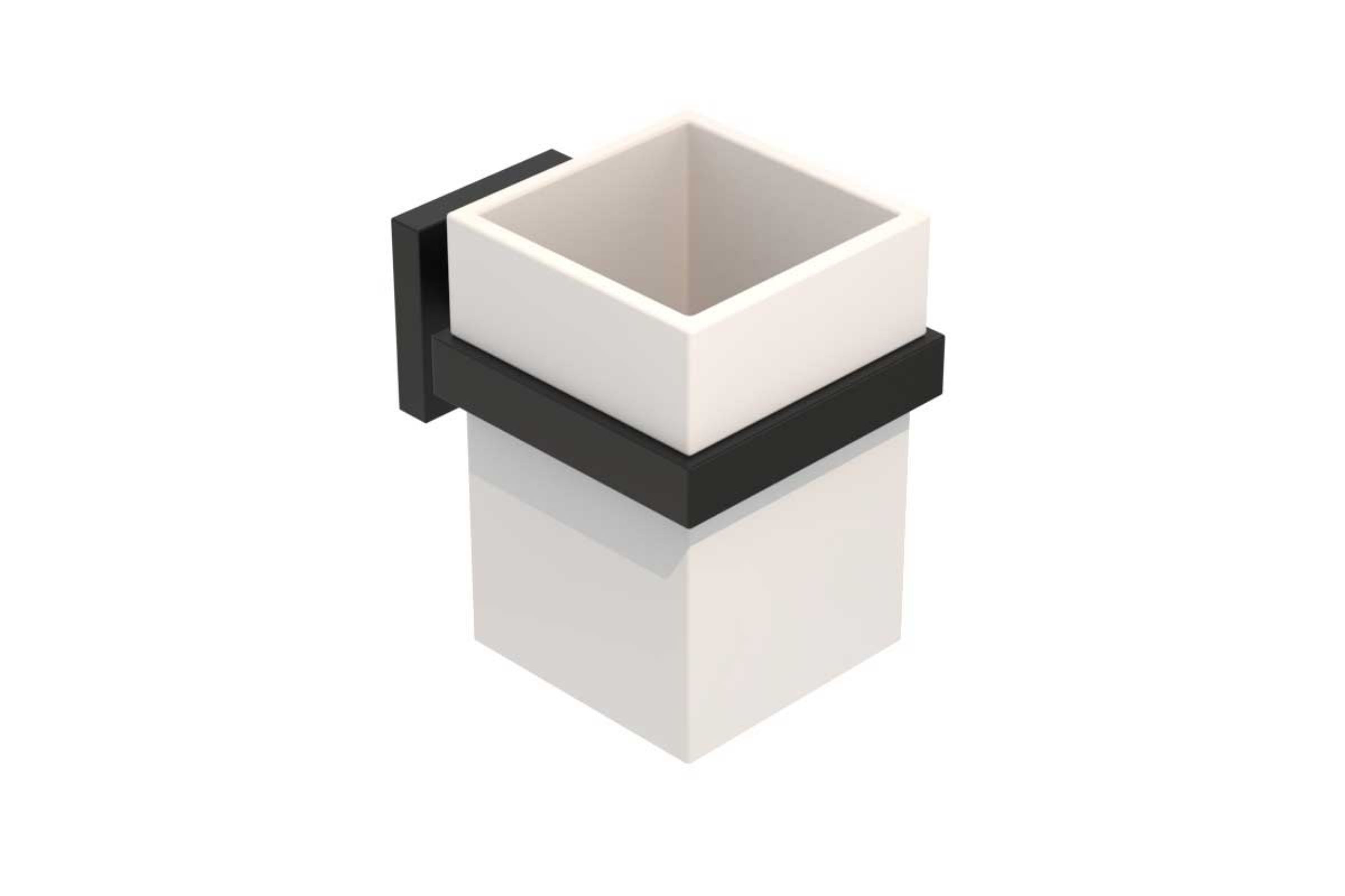 Trend black porta spazzolini
