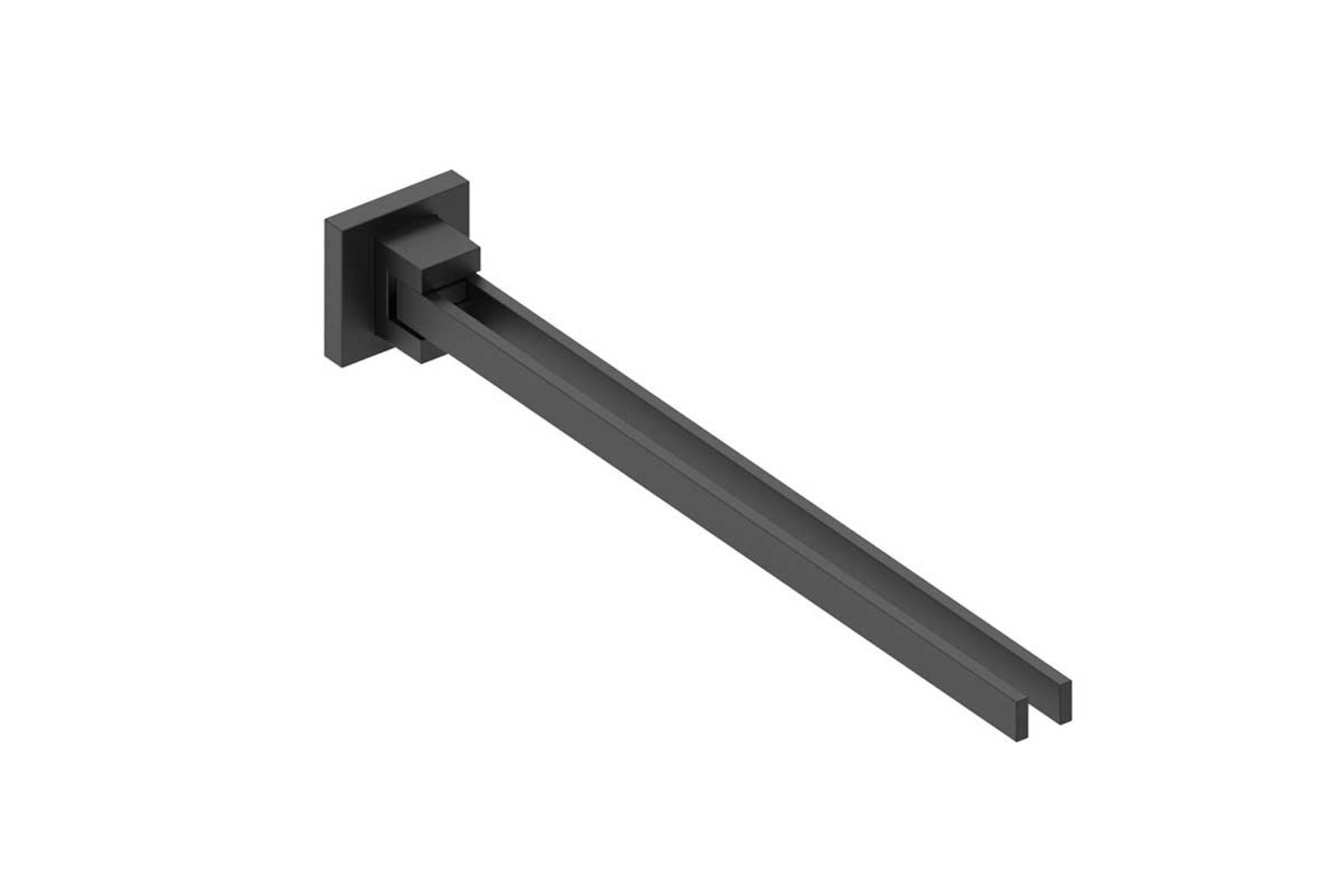 Trend black porta asciugamani snodo