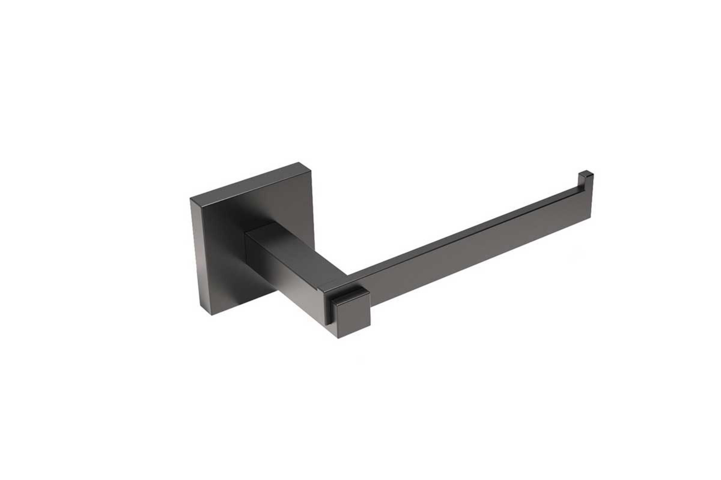 Trend black porta rotolo aperto