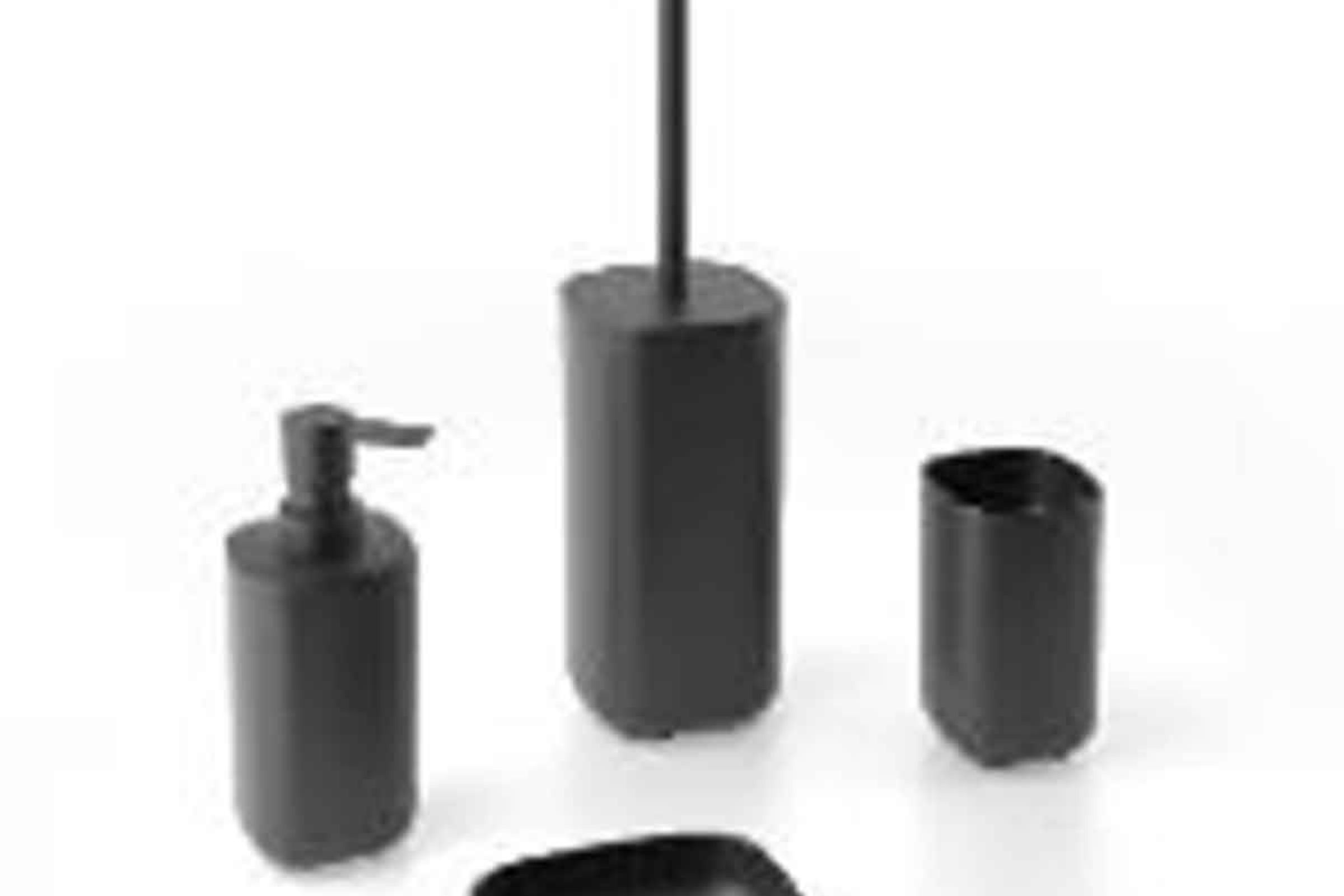 Set accessori bagno Pod nero