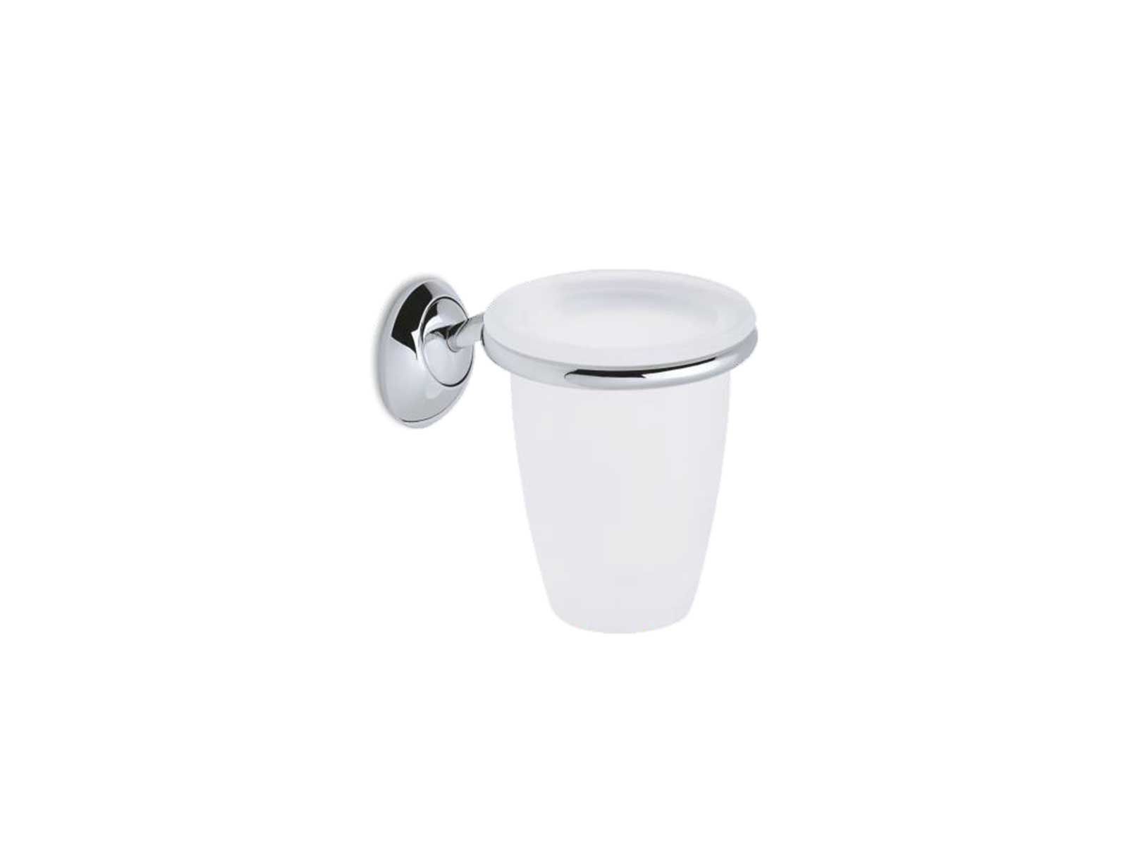 Porta spazzolini Stile Cromo