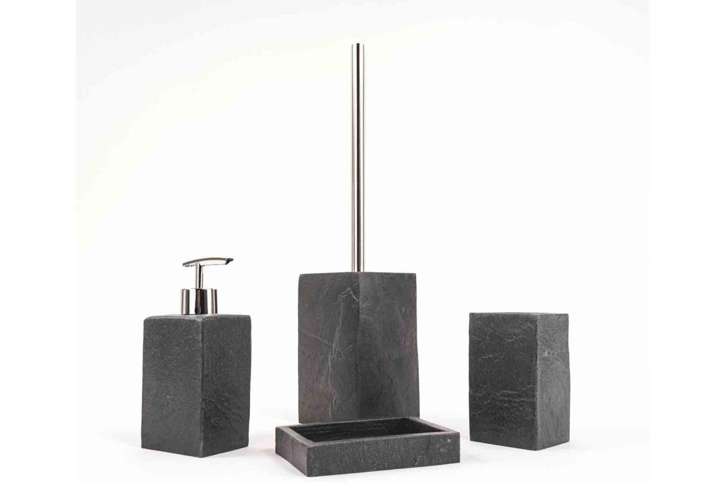 Set accessori bagno Syl Ardesia