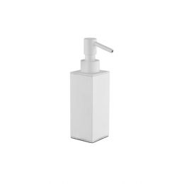 Standing liquid soap dispenser holder in brass QU 727