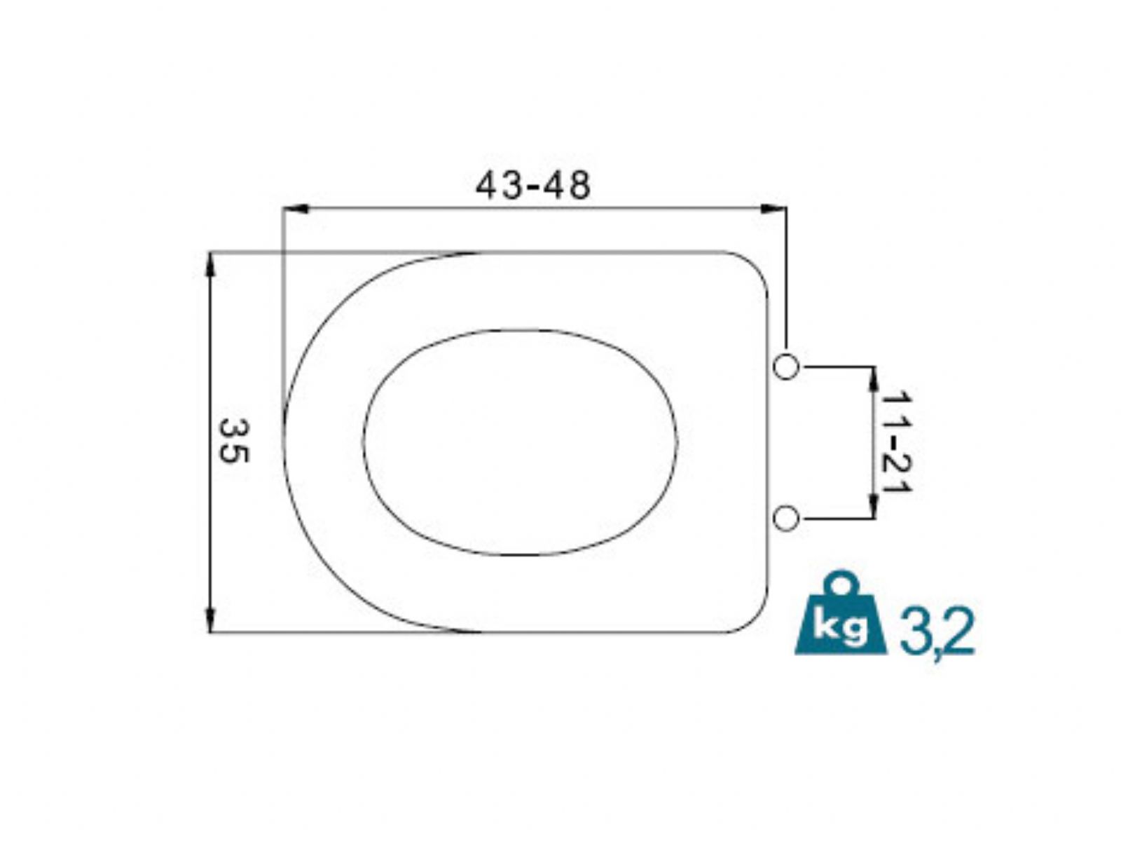 WC seats Sintesi FIT