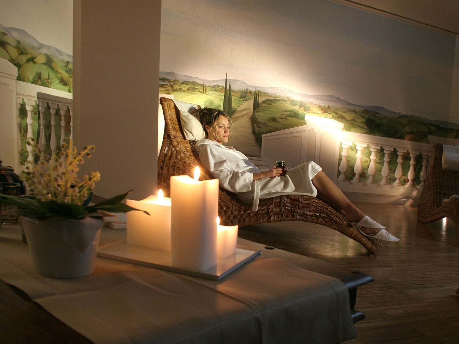 Spa 1 night 1 day, Special 'Food & Beauty Light' Romance room