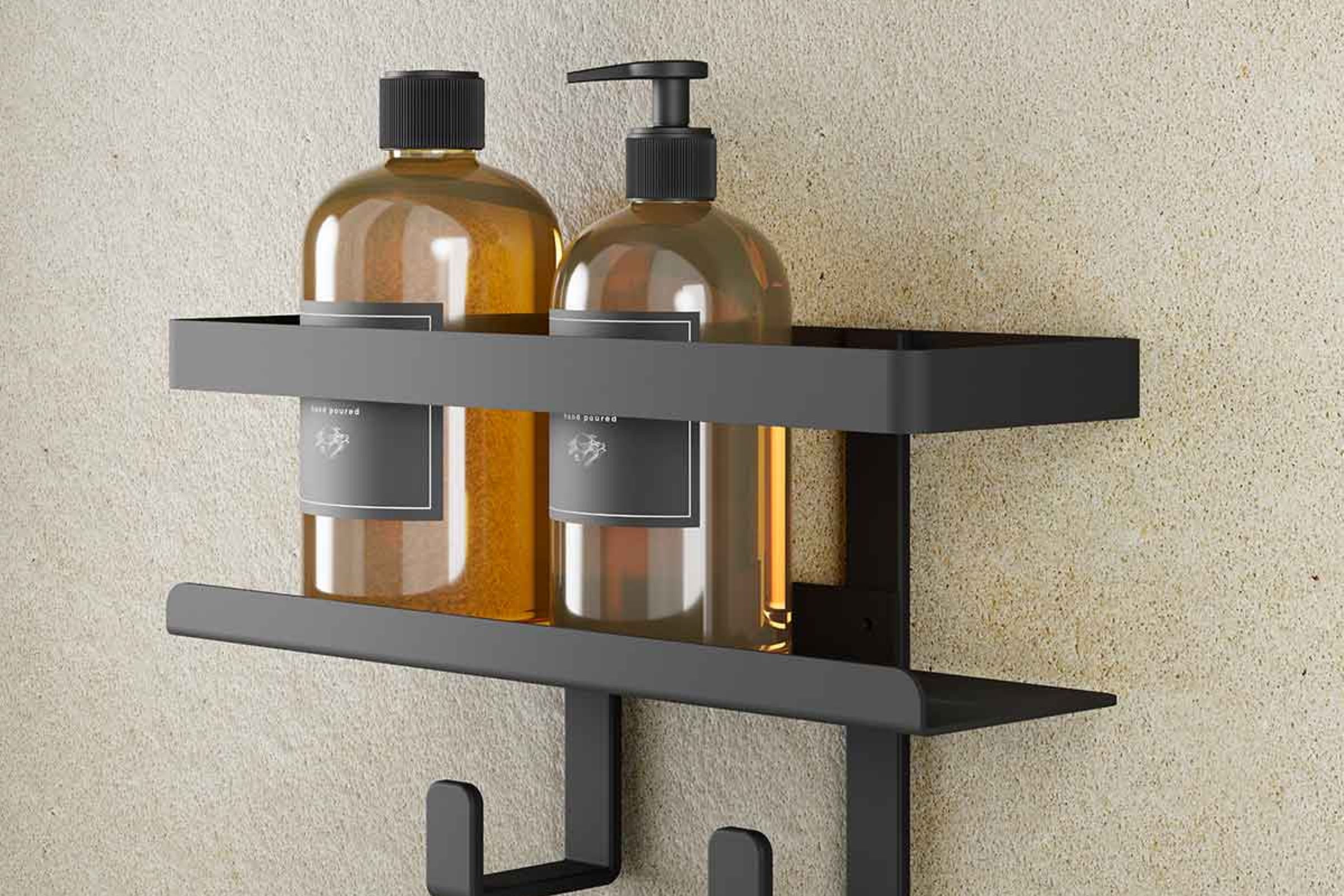 Myline black cestello doccia