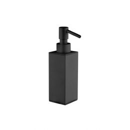 Standing liquid soap dispenser holder in brass QU 727